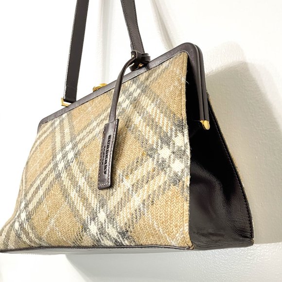 Burberry Tweed Bag - Picture 5 of 15